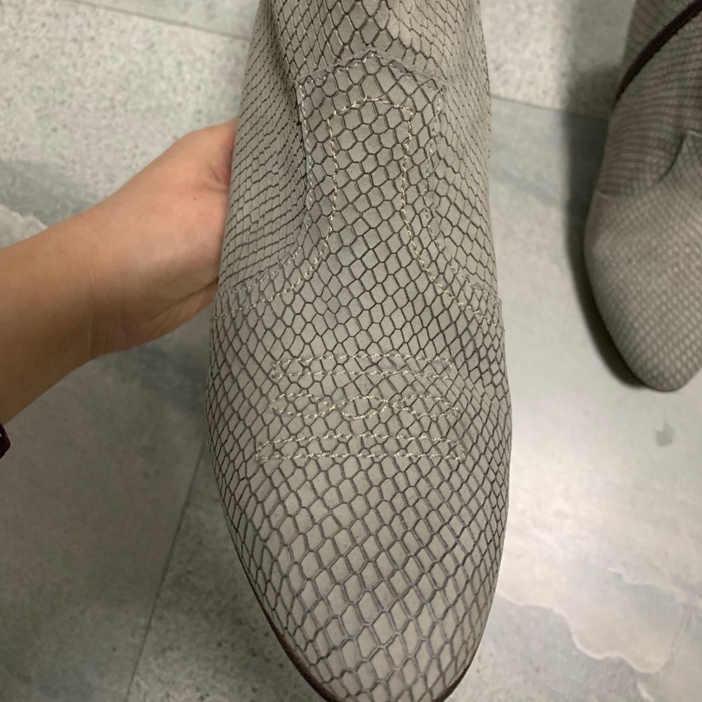 Snake Print Ankle Boot - image 7